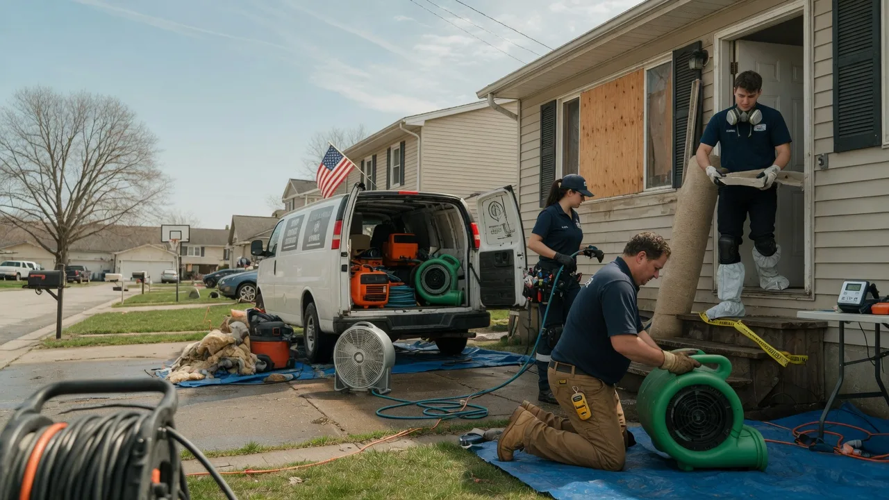 Water Damage Restoration in Bark River, MI near me